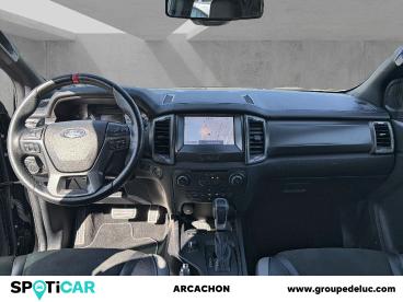 SPOTICAR Ford Ranger 2.0 Tdci 213ch Double Cabine Raptor Bva10 Occasion - Utilitaire Diesel Noir Shadow - La Teste De Buch - 1203732523_3