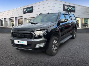 SPOTICAR Ford Ranger 3.2 Tdci 200ch Double Cabine Wildtrak Bva Occasion - Utilitaire Diesel Noir Shadow Métallisé - Carcassonne - 1203757008_1