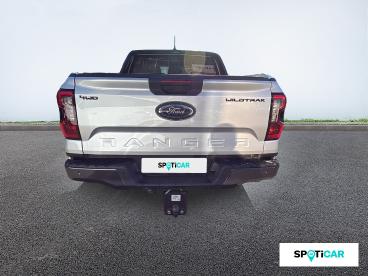 SPOTICAR Ford Ranger 3.0 Ecoblue V6 240ch Stop&start Double Cabine Wild Occasion - Utilitaire Diesel Gris Lunaire Métallisée - Perpignan - 1203773404_5