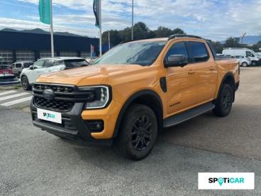 SPOTICAR Ford Ranger 2.0 Ecoblue 205ch S&s Dble Cab Wildtrak E-4wd Bva1 Occasion - Utilitaire Diesel Cyber Orange Métallisée - Porto Vecchio - 1203822349_1