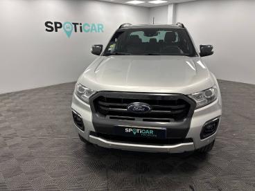 SPOTICAR Ford Ranger Double Cabine 2.0 Ecoblue 213 Bv10 Wildtrak Occasion - Utilitaire Diesel Gris - Gond Pontouvre - 1203829172_2