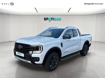 SPOTICAR Ford Ranger Super Cabine 2.0 Ecoblue 205 Ch S&s Bva10 E-4wd Wi Occasion - Utilitaire Diesel Blanc - Fontaine - 1203857265_1