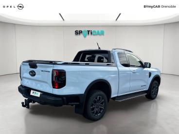 SPOTICAR Ford Ranger Super Cabine 2.0 Ecoblue 205 Ch S&s Bva10 E-4wd Wi Occasion - Utilitaire Diesel Blanc - Fontaine - 1203857265_3