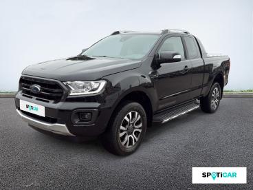 SPOTICAR Ford Ranger 2.0 Tdci 213ch Super Cab Wildtrak Bva10 Occasion - Utilitaire Diesel Noir Shadow - Perpignan - 1203883026_1