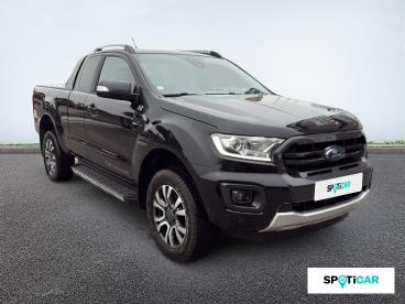 SPOTICAR Ford Ranger 2.0 Tdci 213ch Super Cab Wildtrak Bva10 Occasion - Utilitaire Diesel Noir Shadow - Perpignan - 1203883026_3