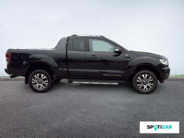 SPOTICAR Ford Ranger 2.0 Tdci 213ch Super Cab Wildtrak Bva10 Occasion - Utilitaire Diesel Noir Shadow - Perpignan - 1203883026_4