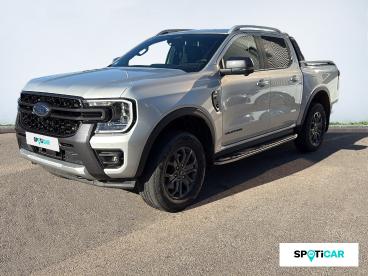 SPOTICAR Ford Ranger 3.0 Ecoblue V6 240ch Stop&start Double Cabine Wild Occasion - Utilitaire Diesel Gris Lunaire Métallisée - Narbonne - 1203894536_1