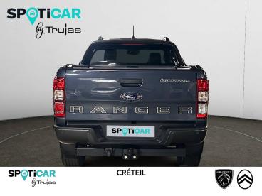 SPOTICAR Ford Ranger Super Cabine 2.0 Ecoblue 213 Bv10 Wildtrak Occasion - Utilitaire Diesel Noir - Creteil - 1203907781_4