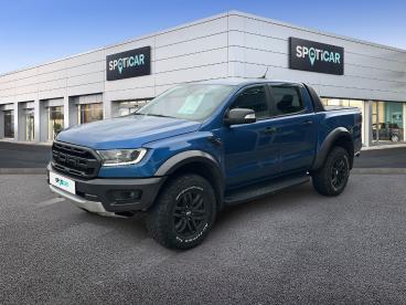 SPOTICAR Ford Ranger 2.0 Tdci 213ch Double Cabine Raptor Bva10 Occasion - Utilitaire Diesel Bleu Performance - St-amand-les-eaux - 1203914175_1
