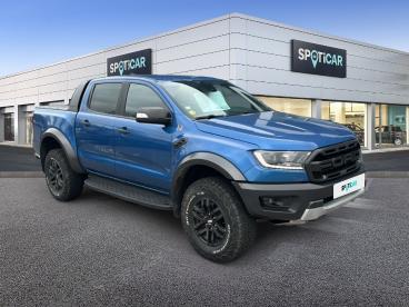 SPOTICAR Ford Ranger 2.0 Tdci 213ch Double Cabine Raptor Bva10 Occasion - Utilitaire Diesel Bleu Performance - St-amand-les-eaux - 1203914175_3