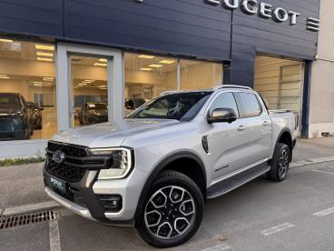 SPOTICAR Ford Ranger 3.0 Ecoblue 240 Auto D. Cabine Wildtrak Occasion - Utilitaire Diesel Gris Clair - Tassin La Demi Lune - 1203943207_1