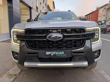 SPOTICAR Ford Ranger 3.0 Ecoblue 240 Auto D. Cabine Wildtrak Occasion - Utilitaire Diesel Gris Clair - Tassin La Demi Lune - 1203943207_3