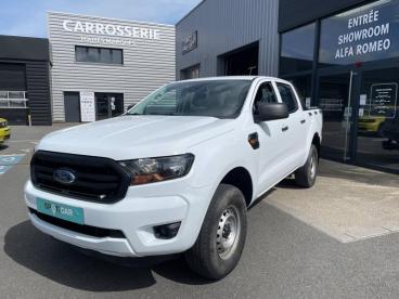 SPOTICAR Ford Ranger 2.0 Tdci 170ch Double Cabine Xl Occasion - Utilitaire Diesel Blanc Glacier - Saint Lo - 1203972691_1