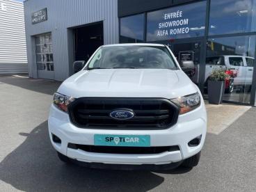 SPOTICAR Ford Ranger 2.0 Tdci 170ch Double Cabine Xl Occasion - Utilitaire Diesel Blanc Glacier - Saint Lo - 1203972691_2