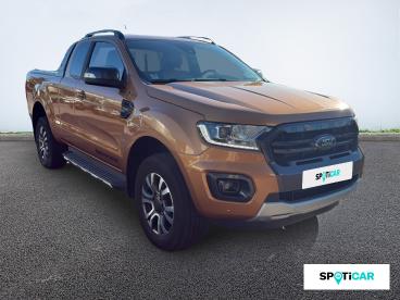 SPOTICAR Ford Ranger 2.0 Tdci 213ch Super Cab Wildtrak Bva10 Occasion - Utilitaire Diesel Orange Sabre - Perpignan - 1203982082_3