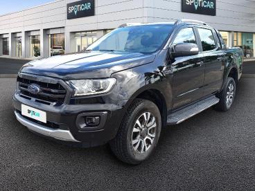 SPOTICAR Ford Ranger 2.0 Tdci 213ch Double Cabine Wildtrak Bva10 Occasion - Utilitaire Diesel Noir Shadow - Andresy - 1203988134_1
