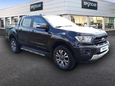 SPOTICAR Ford Ranger 2.0 Tdci 213ch Double Cabine Wildtrak Bva10 Occasion - Utilitaire Diesel Noir Shadow - Andresy - 1203988134_3
