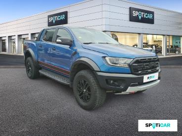 SPOTICAR Ford Ranger 2.0 Tdci 213ch Double Cabine Raptor Bva10/origine Occasion - Utilitaire Diesel Blanc - Chambray Les Tours - 1204037591_3