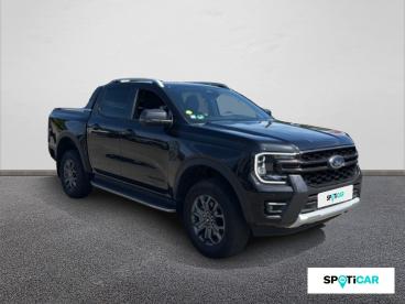 SPOTICAR Ford Ranger 2.0 Ecoblue 205 Auto D. Cabine Wildtrak Occasion - Pick-up Diesel Gris Foncé - Mayenne - 1204043295_3