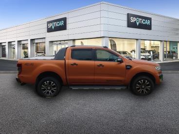 SPOTICAR Ford Ranger Double Cabine 3.2 Tdci 200 4x4 Wildtrak A Occasion - Utilitaire Diesel Orange - Saint Brieuc - 1204043846_4