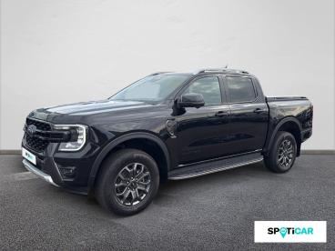 SPOTICAR Ford Ranger 2.0 Ecoblue 205 Auto D. Cabine Wildtrak Occasion - Pick-up Diesel Gris Clair - Mayenne - 1204130298_1