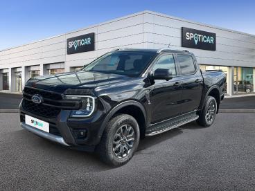 SPOTICAR Ford Ranger 2.0 Ecoblue 205 Auto Super Cab Wildtrak Occasion - Pick-up Diesel Noir - Chateaubriant - 1204138007_1