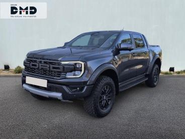 SPOTICAR Ford Ranger 2.0 Ecoblue 210ch Stop&start Double Cabine Raptor Occasion - Utilitaire Diesel Gris Météore Métallisée - Morlaix Cedex - 1204164931_1