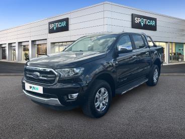 SPOTICAR Ford Ranger 2.0 Tdci 213ch Double Cabine Limited Bva10 Occasion - Utilitaire Diesel Noir Shadow - Dizy - 1204189955_1