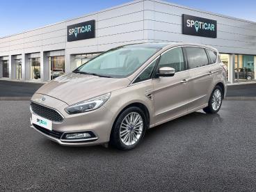 SPOTICAR Ford S-max Vignale 2.0 Tdci Bi-turbo 210 S&s Powershift Occasion - Monospace Diesel Marron - Avranches - 1203743118_1