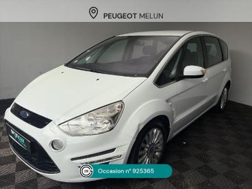 SPOTICAR Ford S-max 1.6 Scti 160 Ecoboost S&s Titanium - 7 Pl Occasion - Monospace Essence Blanc - Cesson - 1204177895_1