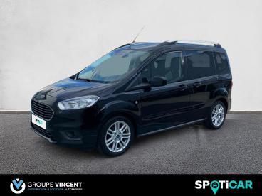 SPOTICAR Ford Tourneo Courier 1.0e 100ch Ss Trend Occasion - Familiale Essence Noir - Montlucon - 1203945031_1