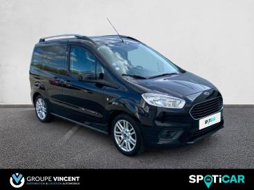 SPOTICAR Ford Tourneo Courier 1.0e 100ch Ss Trend Occasion - Familiale Essence Noir - Montlucon - 1203945031_3