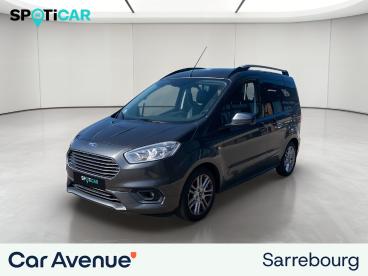 SPOTICAR Ford Tourneo 1.0 E 100 Bv6 S&s Titanium Occasion - Familiale Essence Gris Clair - Sarrebourg - 1204105230_1