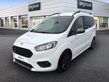 SPOTICAR Ford Tourneo Courier 1.0 E 100 Bv6 S&s Sport Occasion - Familiale Essence Frozen White - Maizieres La Grande Paroisse - 1204138033_1