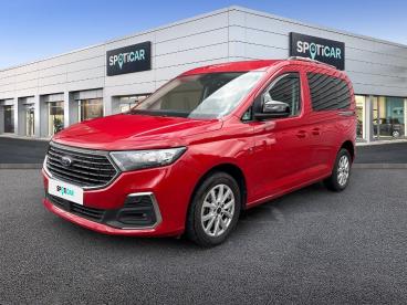 SPOTICAR Ford Tourneo Connect 2.0 Ecoblue 122ch Titanium Occasion - Familiale Diesel Rouge Erable Métallisé - Annemasse - 1203739201_1