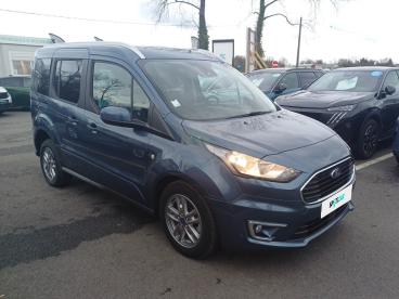 SPOTICAR Ford Tourneo Connect 1.5 Ecoblue 100ch Stop&start Titanium Tpmr Occasion - Familiale Diesel Bleu - Morlaix - 1203854733_3