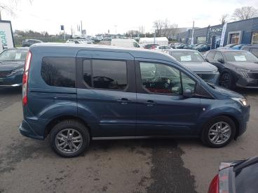 SPOTICAR Ford Tourneo Connect 1.5 Ecoblue 100ch Stop&start Titanium Tpmr Occasion - Familiale Diesel Bleu - Morlaix - 1203854733_4