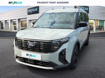 SPOTICAR Ford Tourneo Courier 1.0 Ecoboost 125 Powershift S&s Active Occasion - Familiale Essence Gris Clair - Pont audemer - 1203959420_1