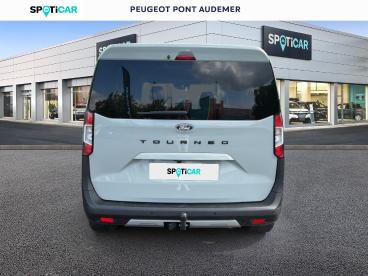 SPOTICAR Ford Tourneo Courier 1.0 Ecoboost 125 Powershift S&s Active Occasion - Familiale Essence Gris Clair - Pont audemer - 1203959420_5