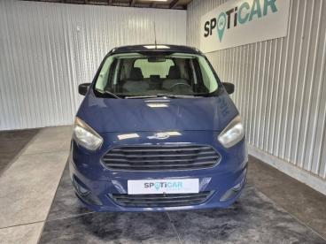 SPOTICAR Ford Tourneo Courier 1.0e 100ch Ambiente Occasion - Familiale Essence Bleu - Vannes - 1204074235_2