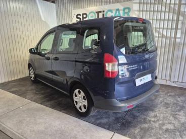 SPOTICAR Ford Tourneo Courier 1.0e 100ch Ambiente Occasion - Familiale Essence Bleu - Vannes - 1204074235_3