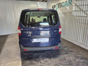 SPOTICAR Ford Tourneo Courier 1.0e 100ch Ambiente Occasion - Familiale Essence Bleu - Vannes - 1204074235_5