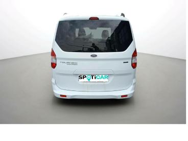 SPOTICAR Ford Tourneo Courier 1.0e 100ch Titanium Occasion - Familiale Essence Blanc Glacier - Saint Quentin - 1204151713_5