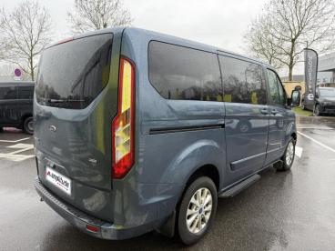 SPOTICAR Ford Tourneo Custom 320 L1h1 1.0 Ecoboost 120ch Phev Titanium Occasion - Familiale Hybride Rechargeable Peinture Métallisée Bleu Azur - Vert Saint Denis - 1203894364_5