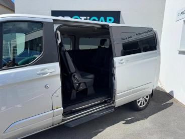 SPOTICAR Ford Tourneo Custom 320 L2h1 2.0 Ecoblue 130ch Titanium Bva / 9 Places Occasion - Familiale Diesel Peinture Métallisée Gris Lunaire - Quimper - 1204090991_2