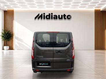 SPOTICAR Ford Tourneo Custom 320 L1h1 2.0 Ecoblue 130 Trend Business // 8 Place Occasion - Familiale Diesel Peinture Métallisée Gris Lunaire - Limoges - 1204129634_4