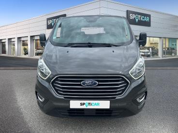 SPOTICAR Ford Tourneo Custom 320 L1h1 2.0 Ecoblue 130ch Titanium Bva 7cv Occasion - Familiale Diesel Peinture Métallisée Gris Magnetic - Bourgoin Jallieu - 1204134156_2