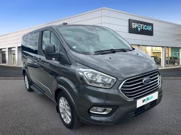 SPOTICAR Ford Tourneo Custom 320 L1h1 2.0 Ecoblue 130ch Titanium Bva 7cv Occasion - Familiale Diesel Peinture Métallisée Gris Magnetic - Bourgoin Jallieu - 1204134156_3
