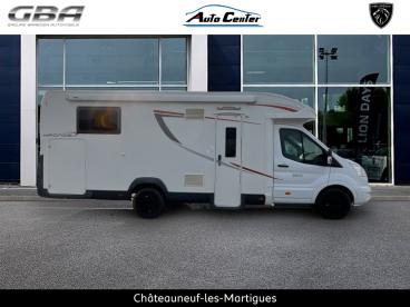 SPOTICAR Ford Transit 2.2 L Tdci 155 Bvm6 Roller Team Occasion - Familiale Diesel Blanc - Chateauneuf Les Martigues - 1203384698_4