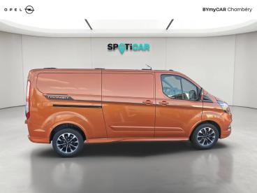 SPOTICAR Ford Transit Custom Fourgon 320 L2h1 2.0 Ecoblue 185 Bva Sport Occasion - Utilitaire Diesel Orange - Chambery - 1203871655_2